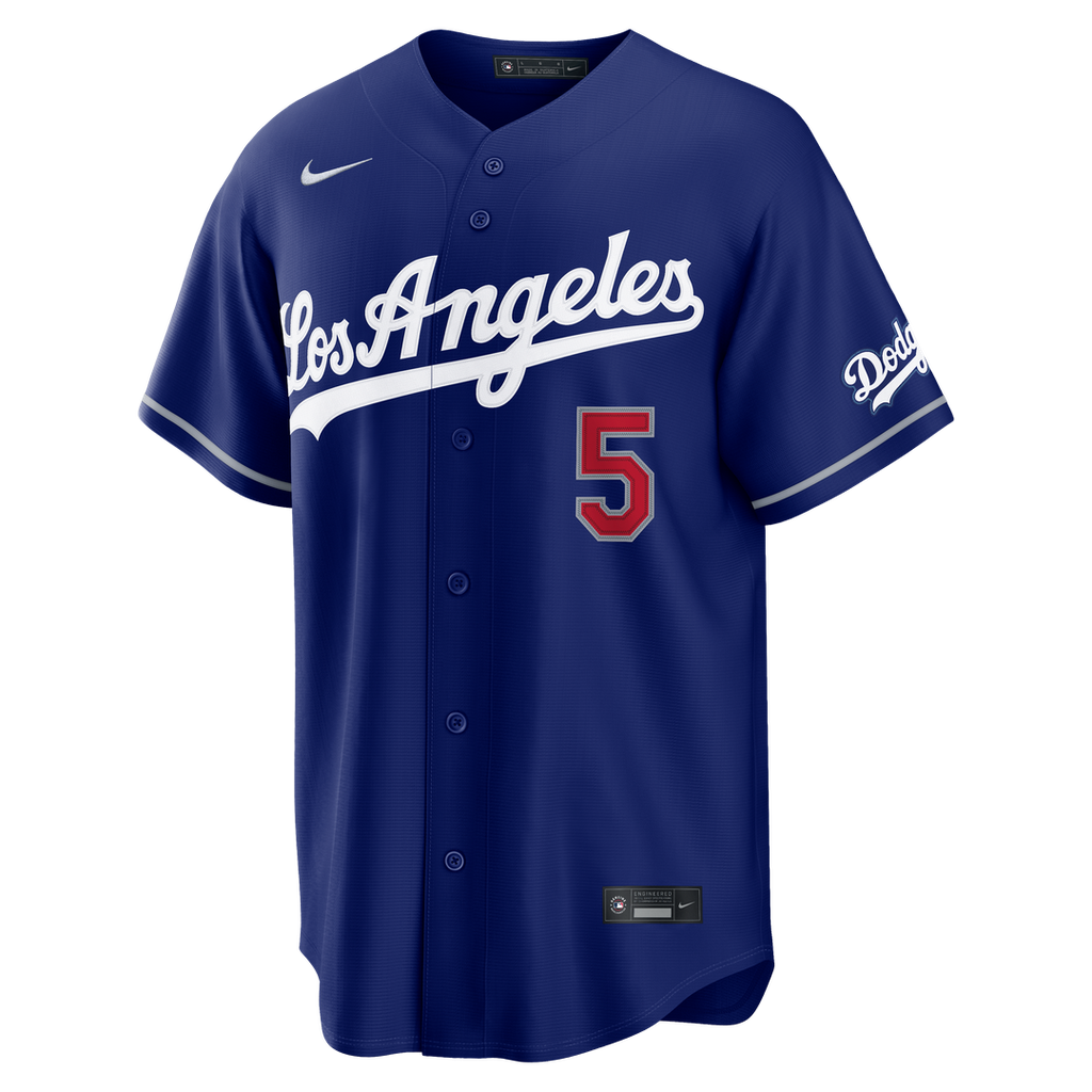 Los Angeles Dodgers Freddie Freeman Alternate Stadium Jersey | Royal