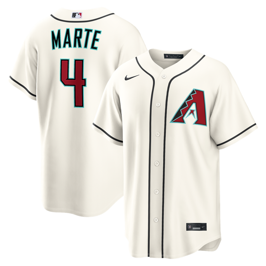 Arizona Diamondbacks Ketel Marte Home Replica Jersey | Cream
