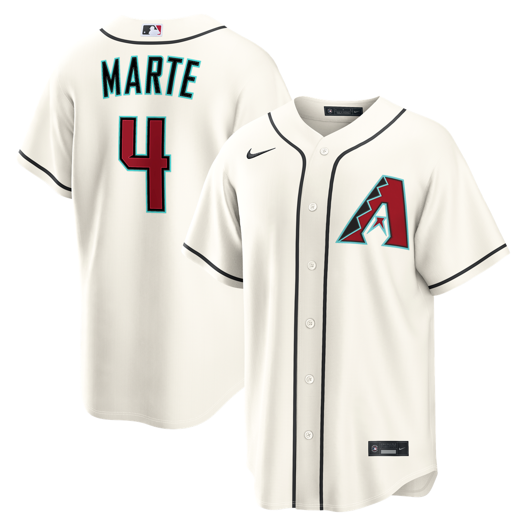 Arizona Diamondbacks Ketel Marte Home Replica Jersey | Cream