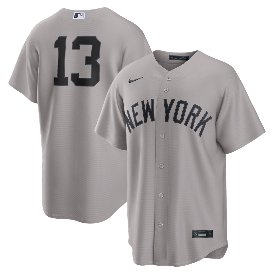 New York Yankees Jazz Chisholm Jr. Road Replica Jersey | Gray