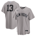 New York Yankees Jazz Chisholm Jr. Road Replica Jersey | Gray