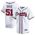 Atlanta Braves Chris Sale Home Limited Jersey | White