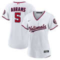 Washington Nationals CJ Abrams Women's Home Replica Jersey | White