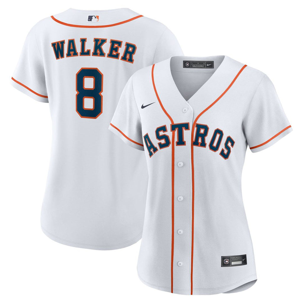 Houston Astros Christian Walker Women's Home Replica Jersey | White