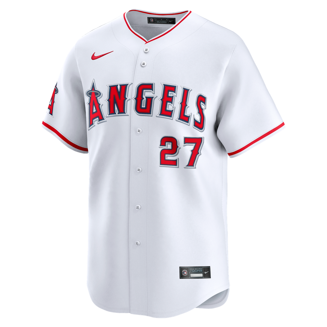 Los Angeles Angels Mike Trout Home Limited Jersey | White