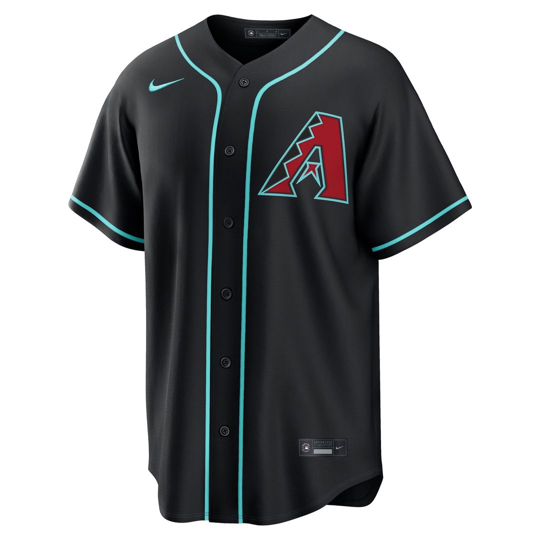 Arizona Diamondbacks Corbin Carroll Alternate Replica Jersey | Black