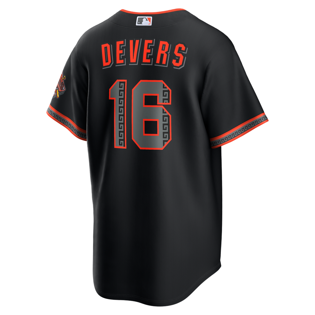 San Francisco Giants Rafael Devers Alternate Stadium Jersey | Black