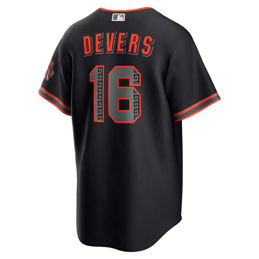 San Francisco Giants Rafael Devers Alternate Stadium Jersey | Black
