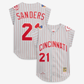 Cincinnati Reds Deion Sanders 1997 Authentic Jersey | Gray