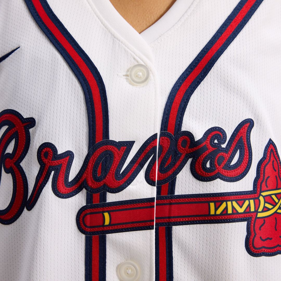 Atlanta Braves Women's Home Limited Jersey | White
