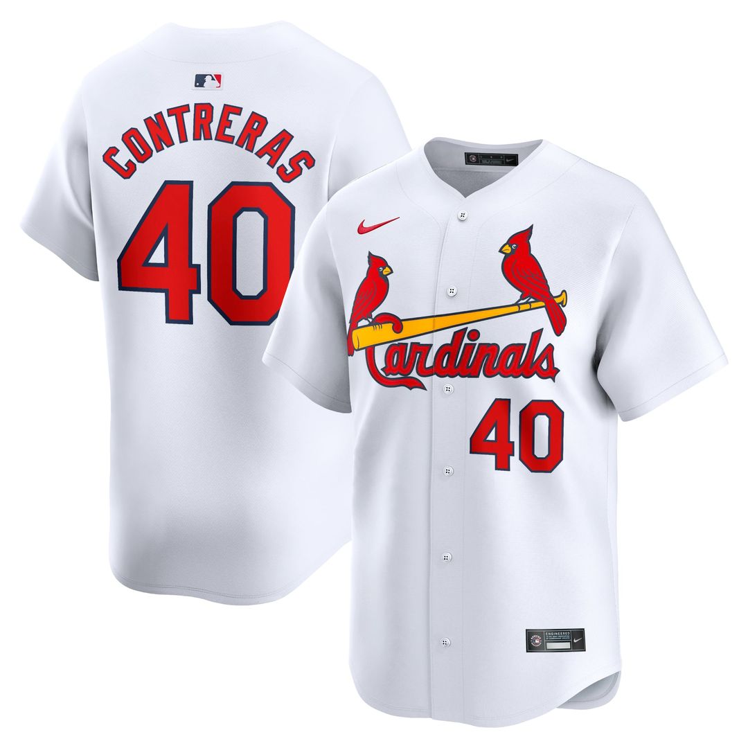 St. Louis Cardinals Willson Contreras Home Limited Jersey | White