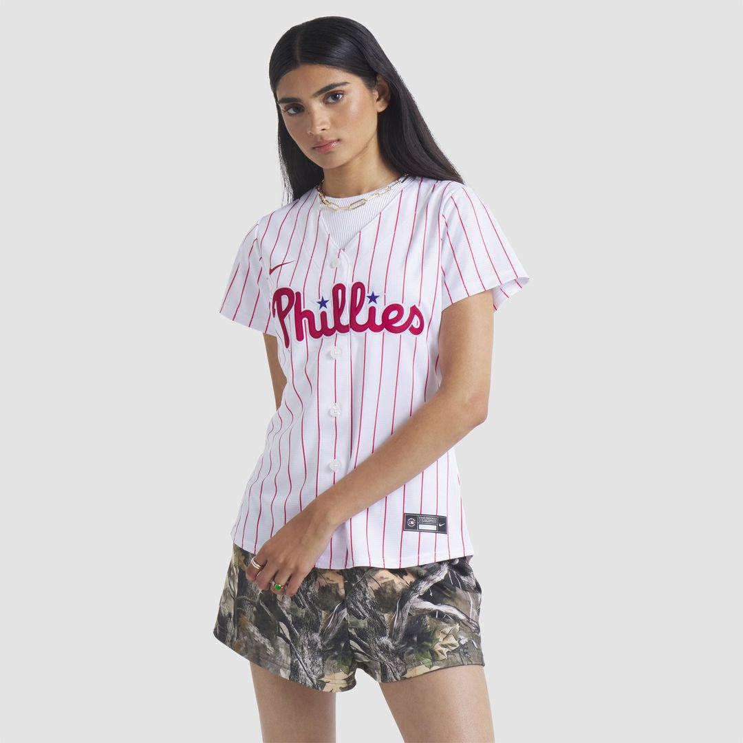Philadelphia Phillies Bryce Harper Women's Home Replica Jersey | White