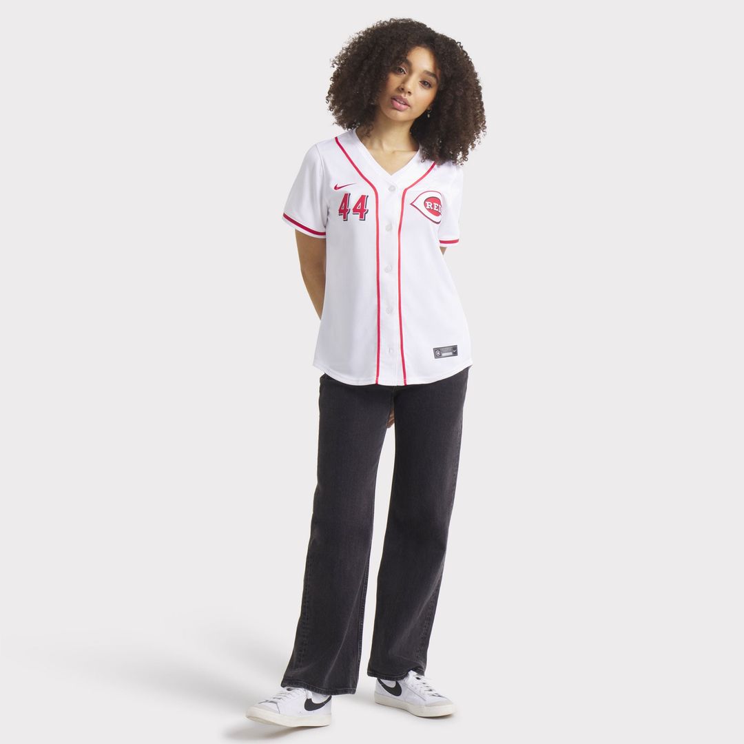 Cincinnati Reds Elly De La Cruz Women's Home Limited Jersey | White