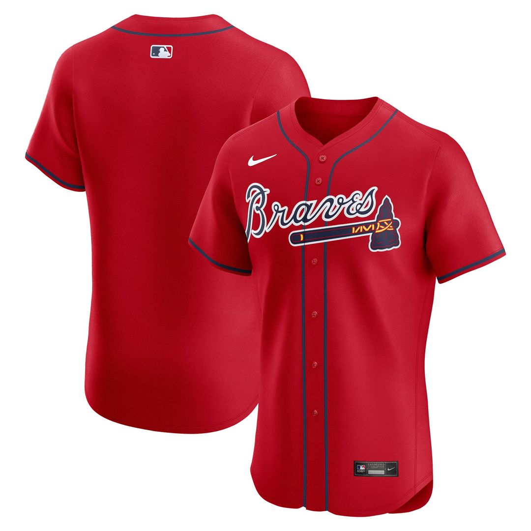 Atlanta Braves Alternate Elite Jersey | Red