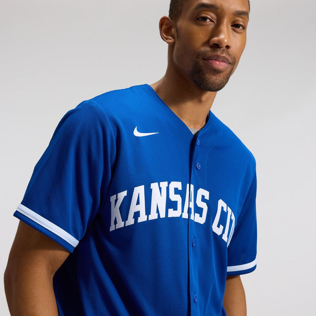 Kansas City Royals Road Replica Team Jersey | Gray