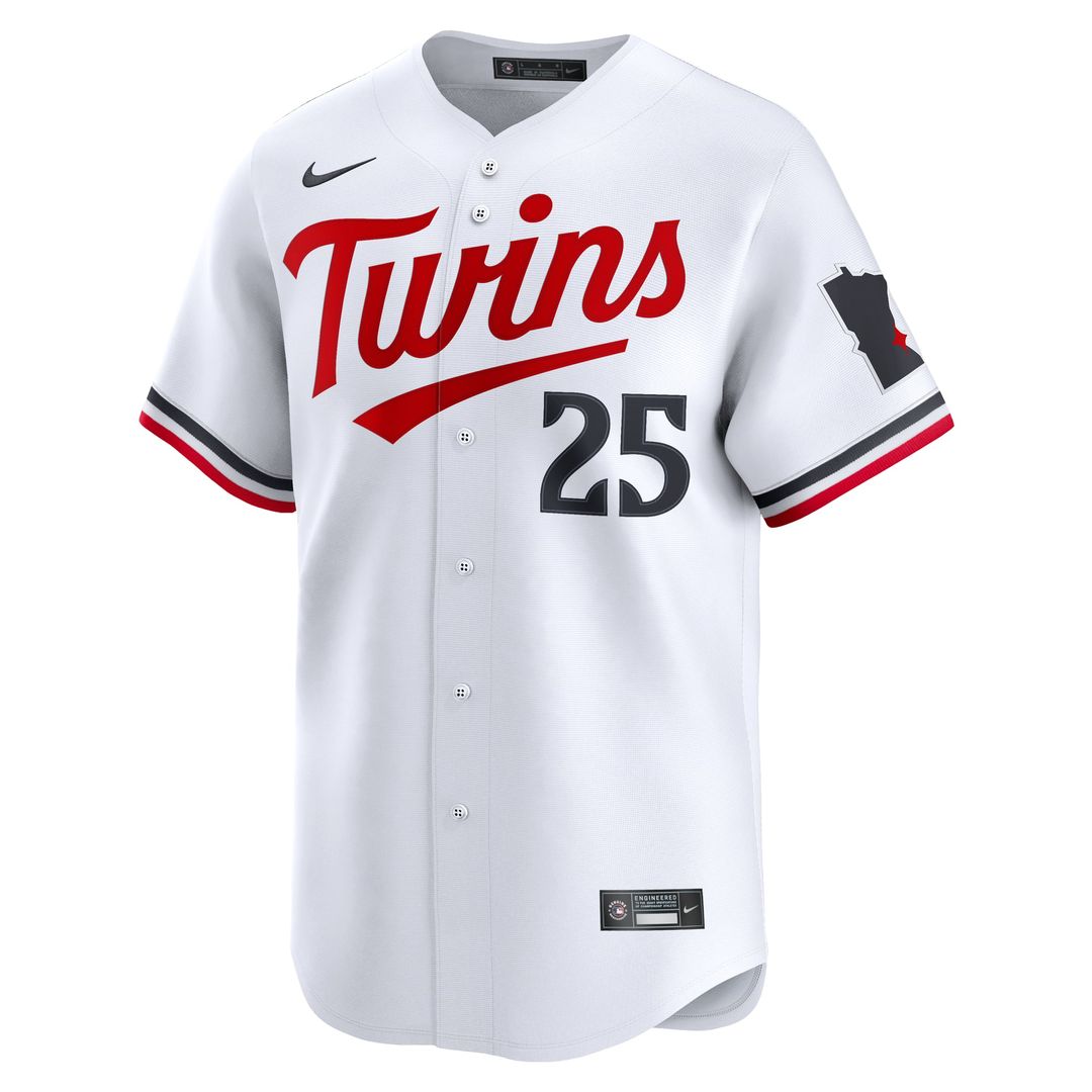 Minnesota Twins Byron Buxton Home Limited Jersey | White