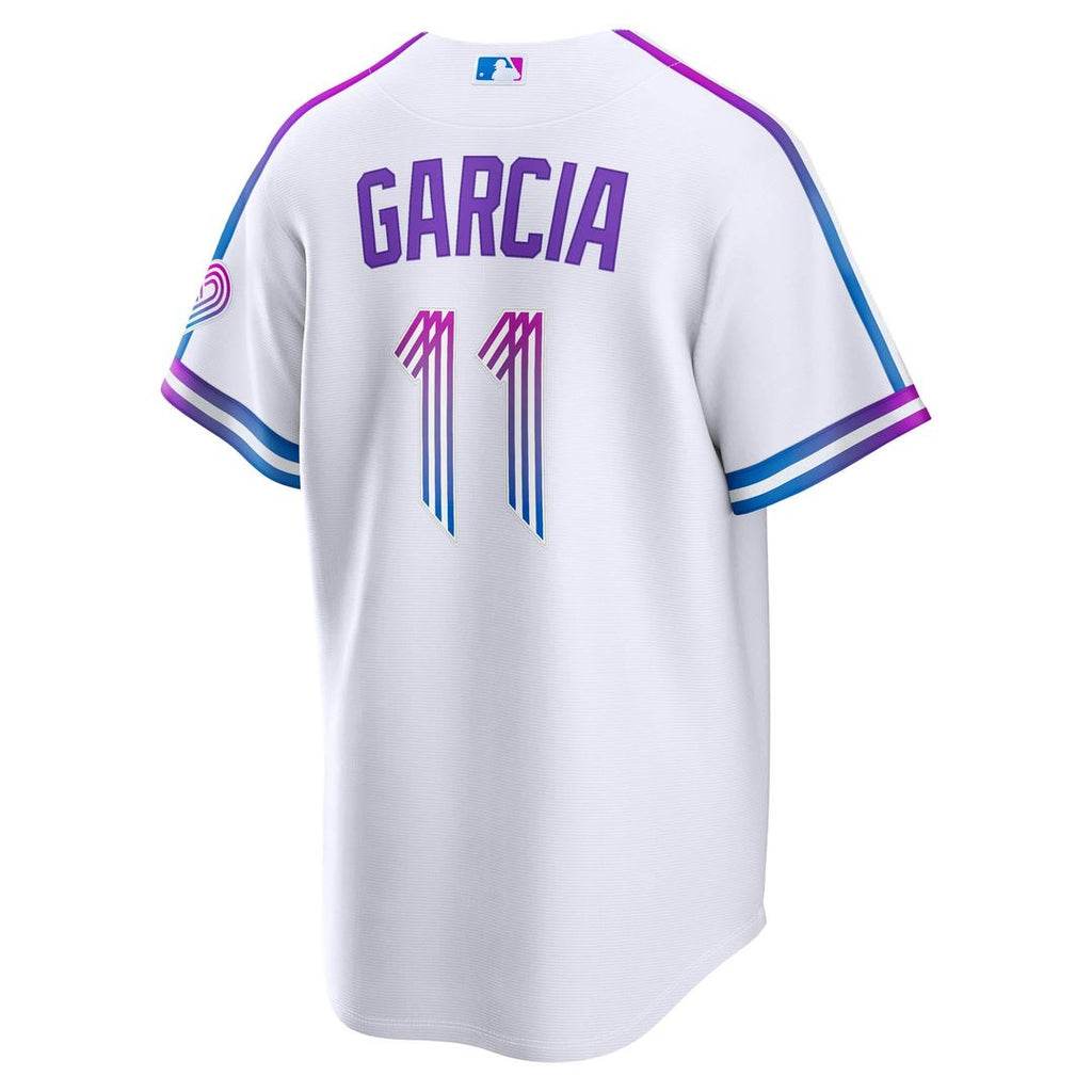 Kansas City Royals Maikel Garcia 2026 City Connect Stadium Jersey | White