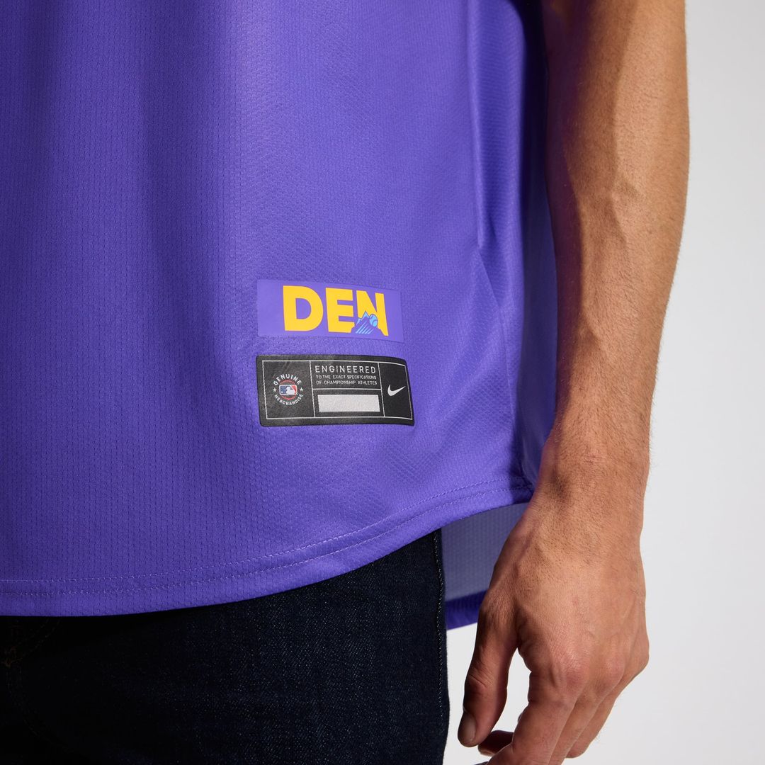 Colorado Rockies 2025 City Connect Limited Jersey | Purple/Light Blue