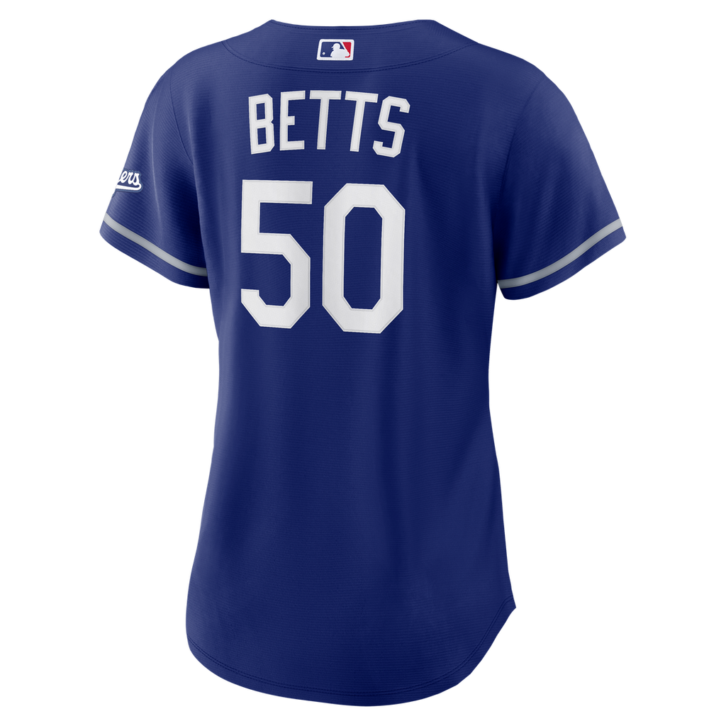 Los Angeles Dodgers Mookie Betts Women's Alternate Stadium Jersey | Royal
