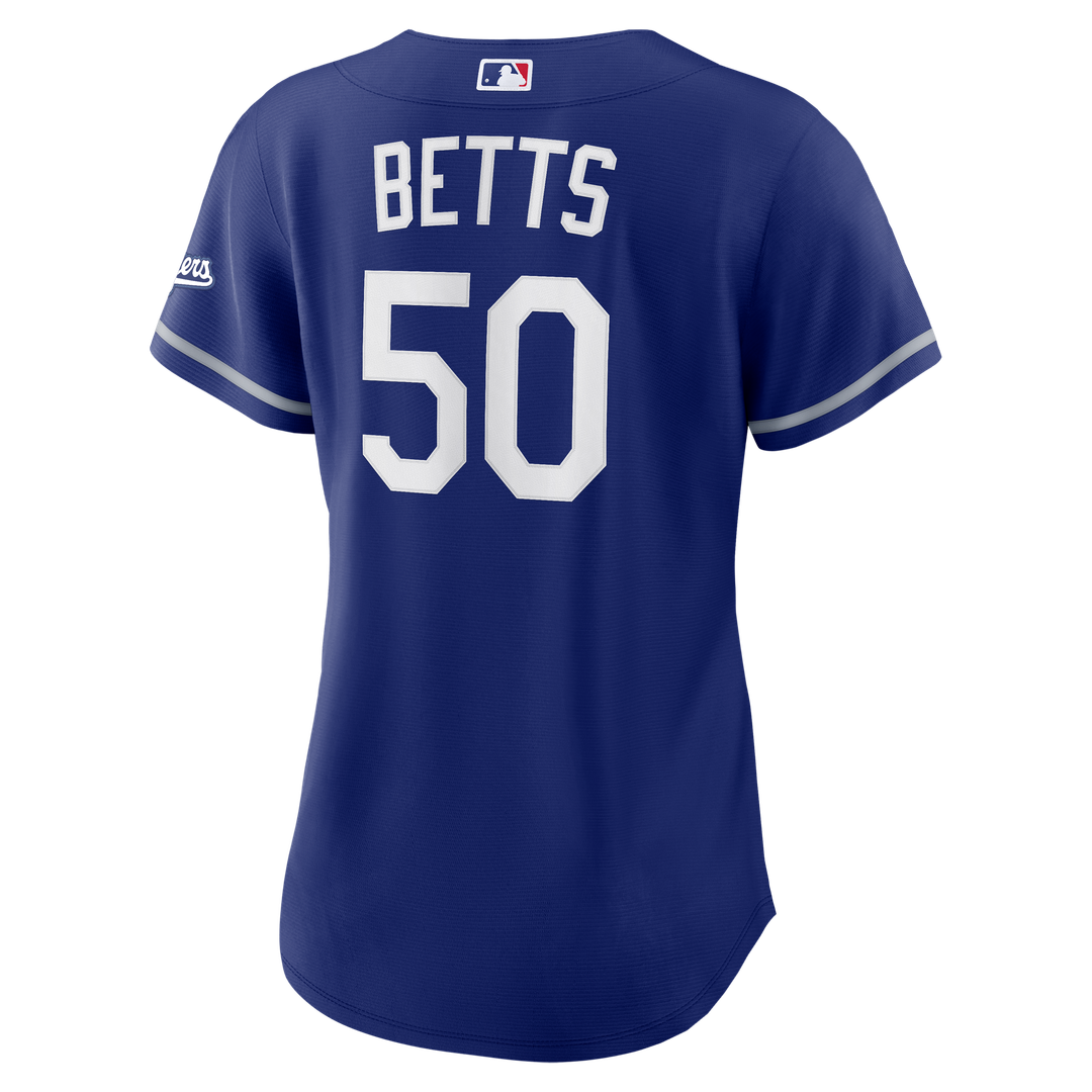 Los Angeles Dodgers Mookie Betts Women's Alternate Stadium Jersey | Royal