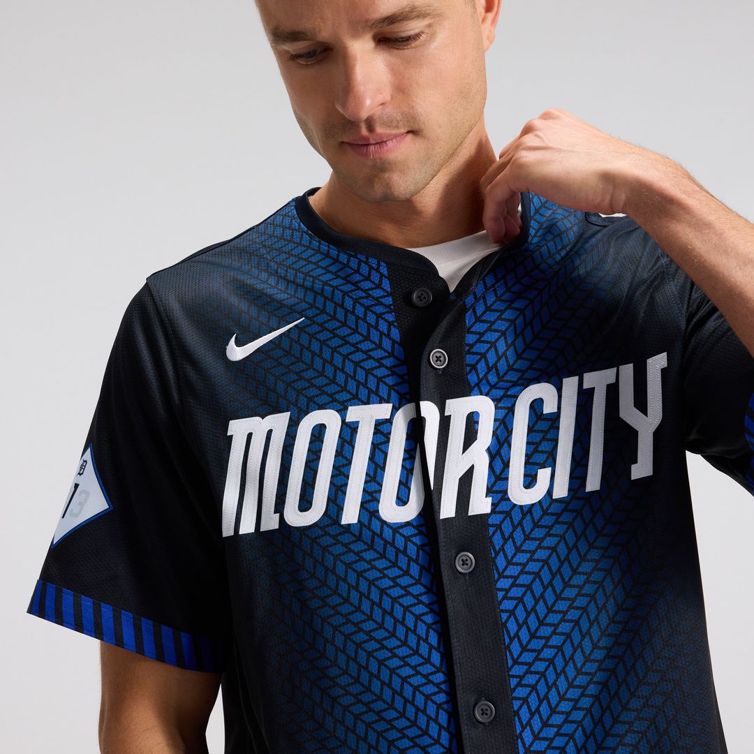 Detroit Tigers City Connect Limited Jersey | Blue