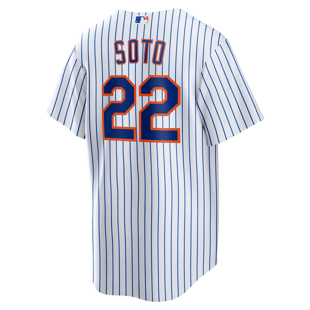 New York Mets Juan Soto Home Replica Jersey | White