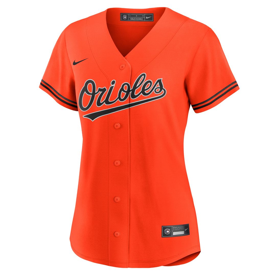 Baltimore Orioles Gunnar Henderson Women's Alternate 2 Replica Jersey | Orange