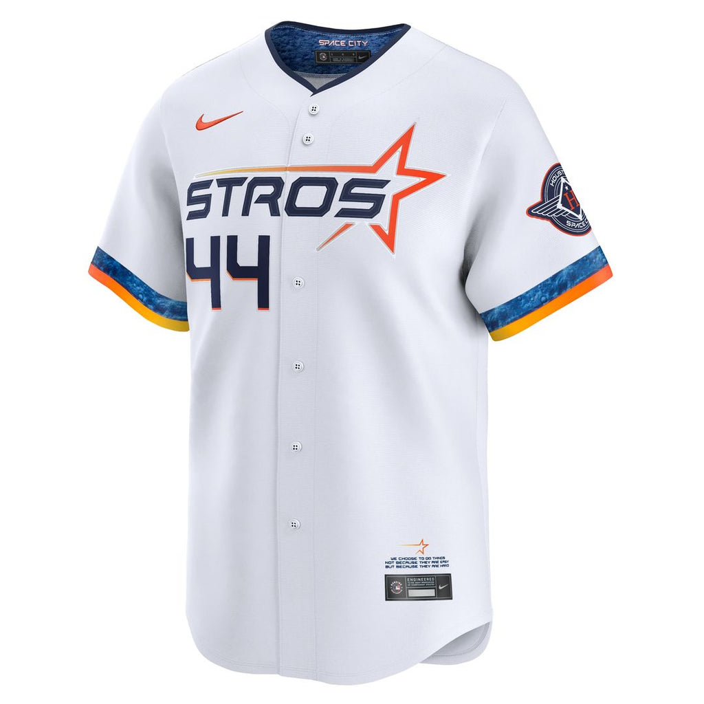 Houston Astros Yordan Alvarez 2025 City Connect Limited Jersey | White
