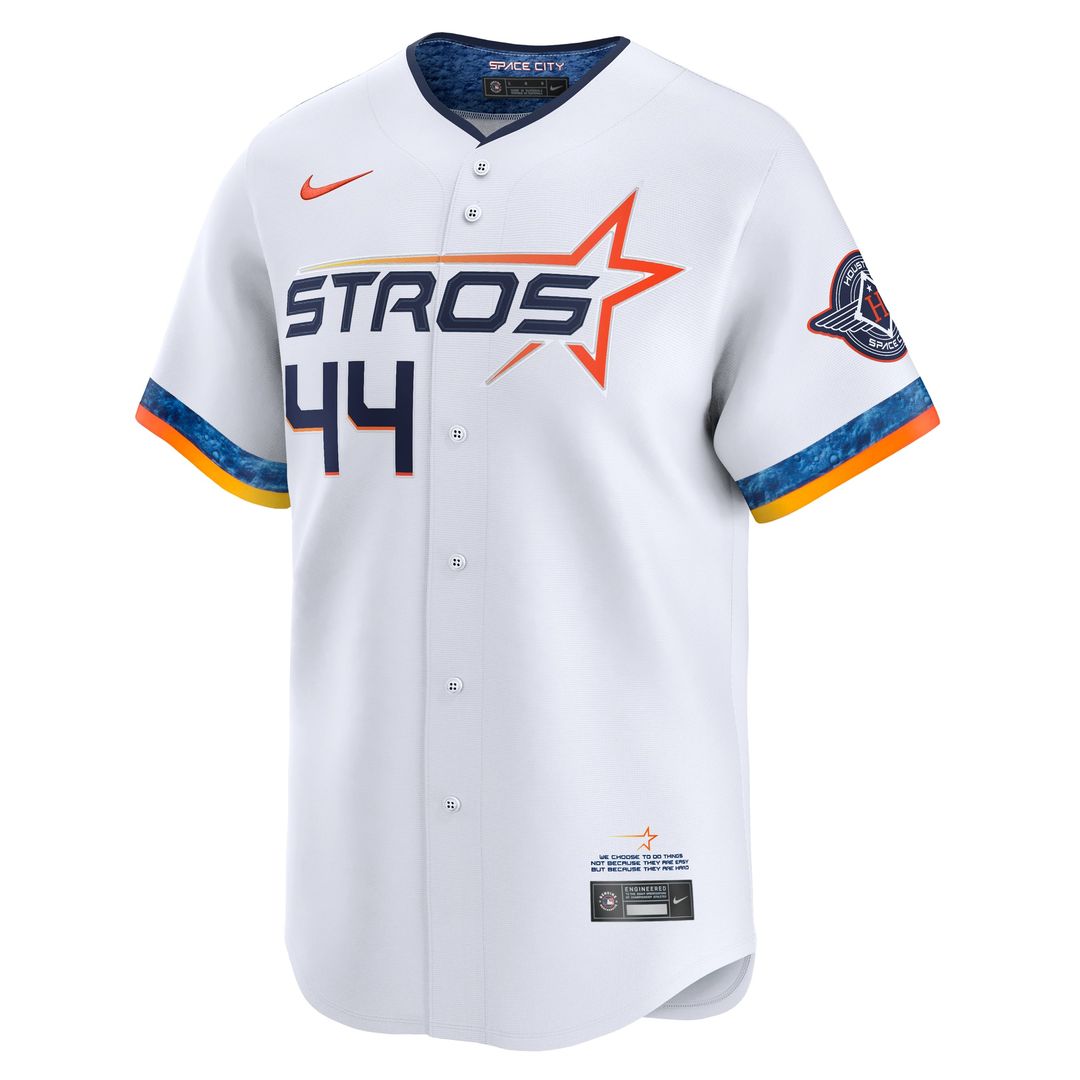 Houston Astros Yordan Alvarez 2025 City Connect Limited Jersey | White