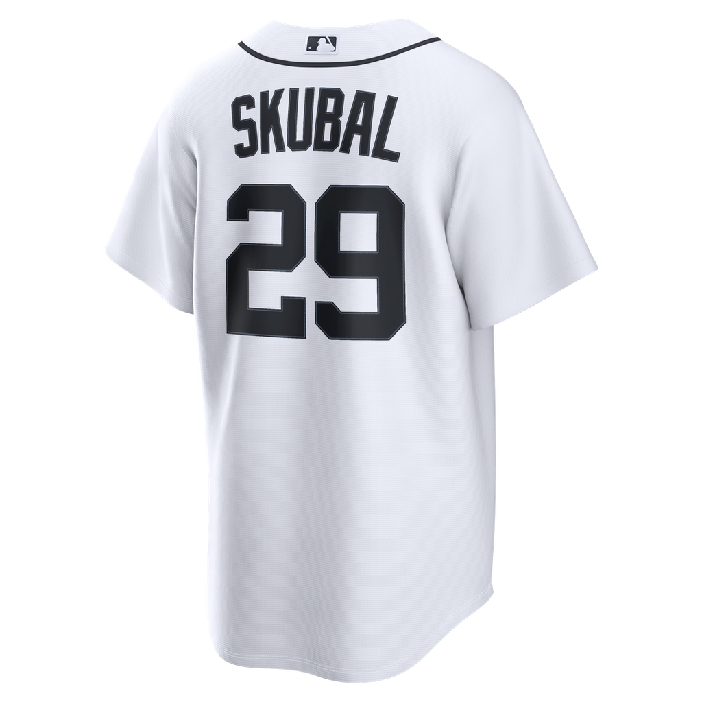 Detroit Tigers Tarik Skubal Home Replica Jersey | White