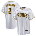 San Diego Padres Xander Bogaerts Home Replica Jersey | White