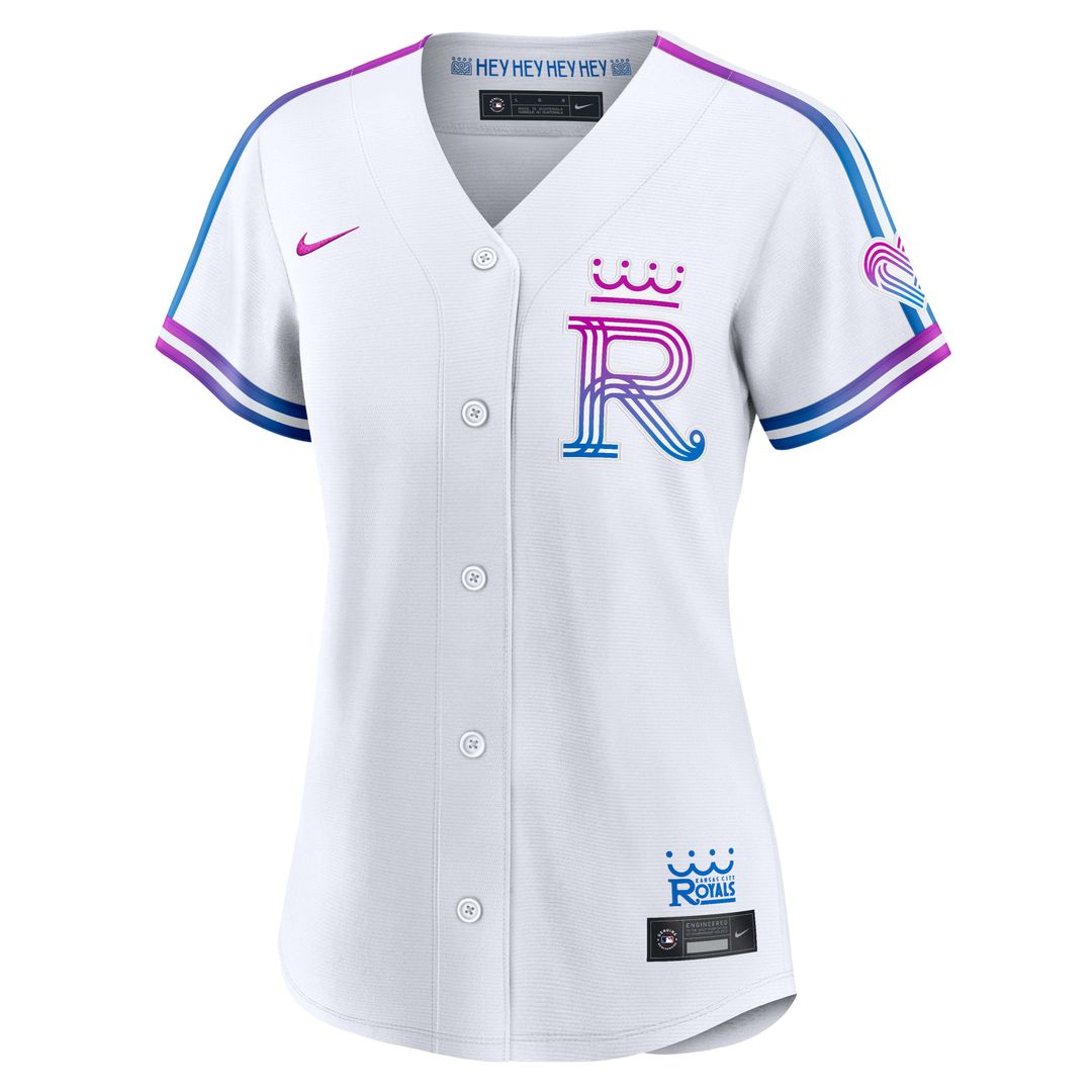 Kansas City Royals Women's 2026 City Connect Stadium Jersey | White