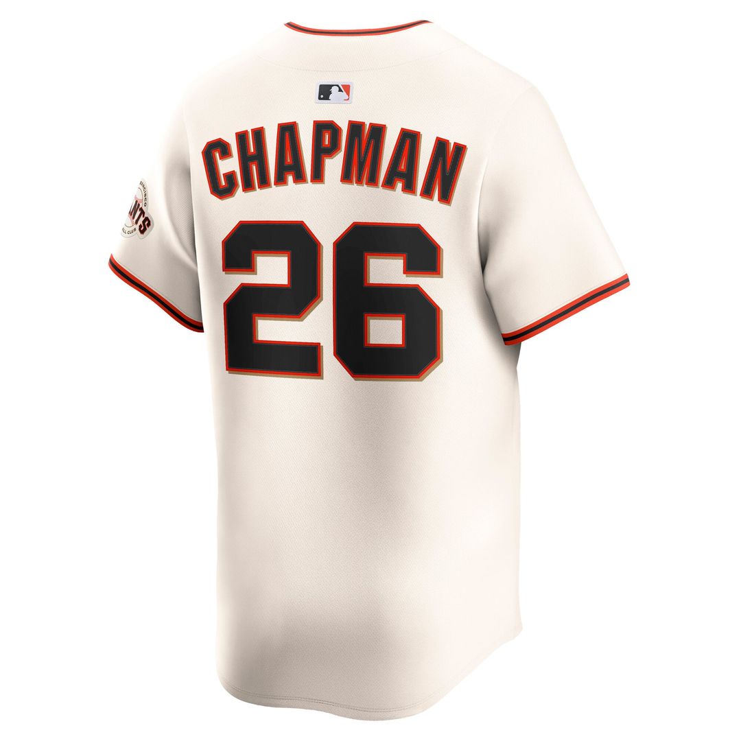 San Francisco Giants Matt Chapman Home Limited Jersey | Cream