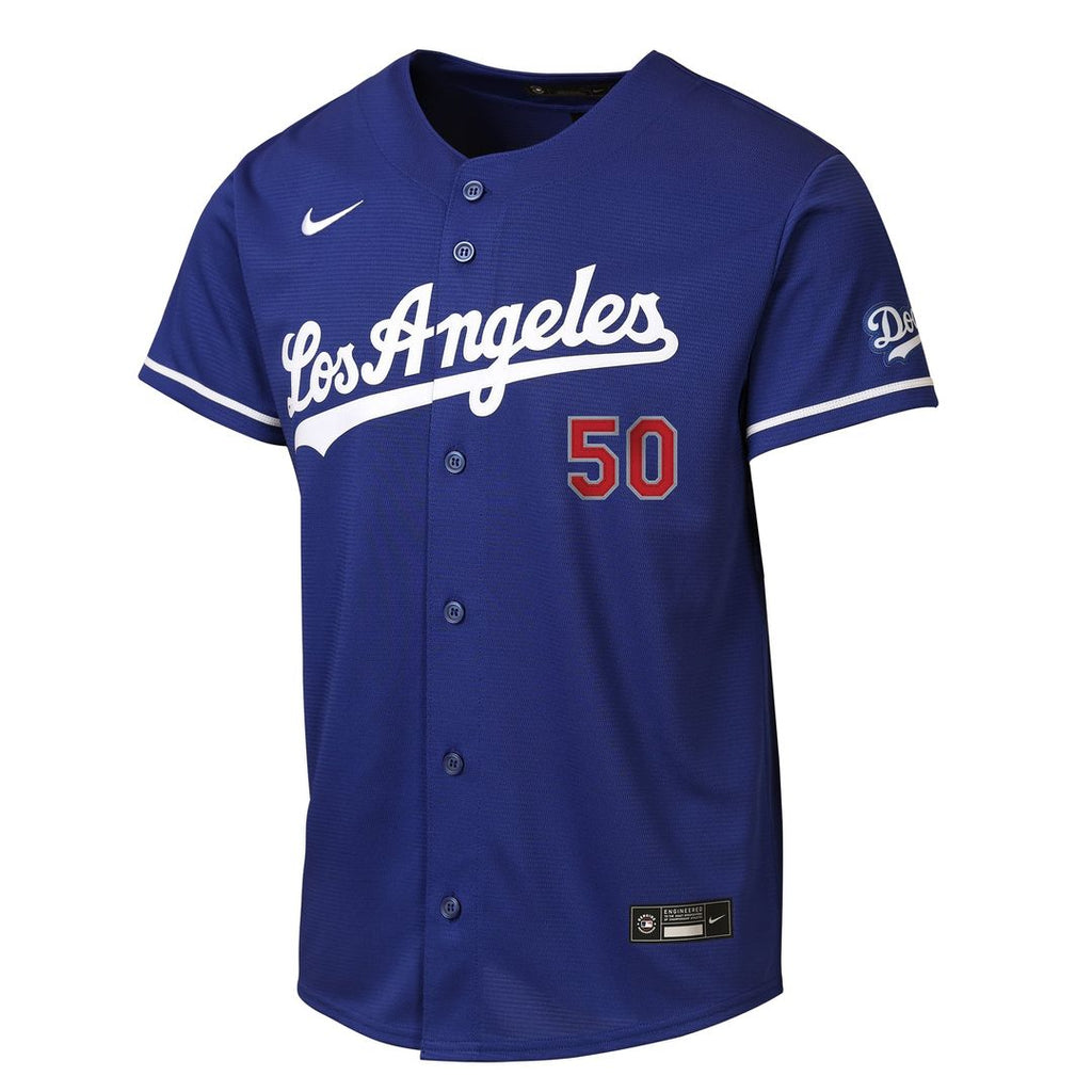 Los Angeles Dodgers Mookie Betts Youth Alternate Stadium Jersey | Royal