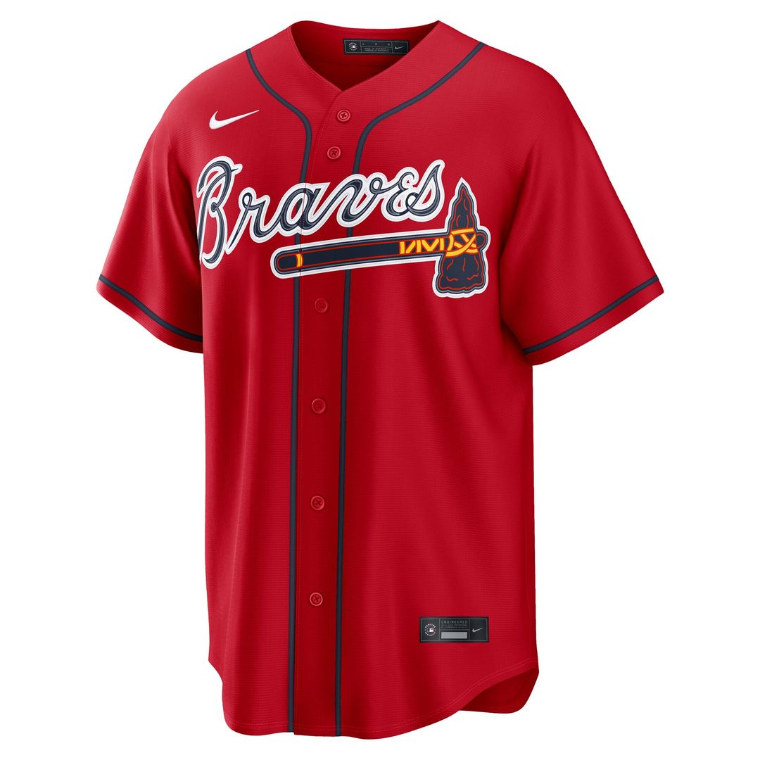 Atlanta Braves Ronald Acuña Jr. Alternate Replica Jersey | Navy