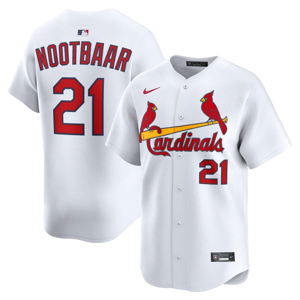 St. Louis Cardinals Lars Nootbaar Home Limited Jersey | White