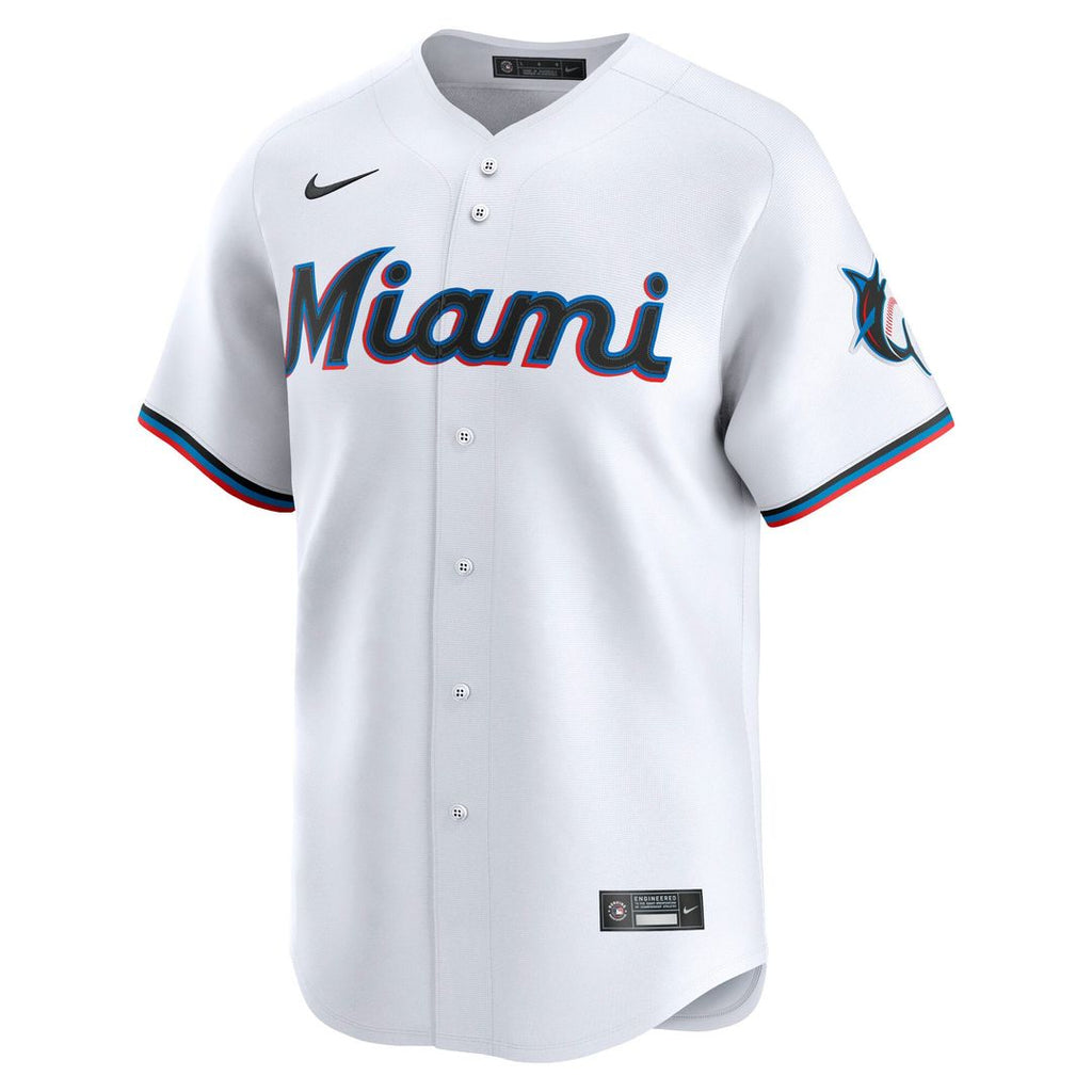 Miami Marlins Home Limited Jersey | White