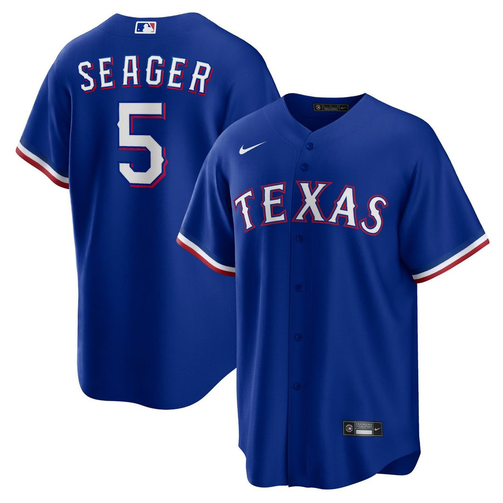 Texas Rangers Corey Seager Alternate 2 Replica Jersey | Royal