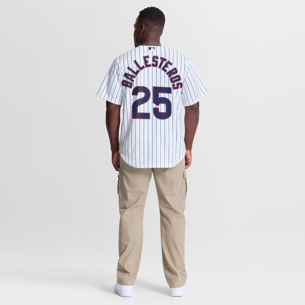 Chicago Cubs Moisés Ballesteros Home Replica Jersey | White