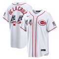 Cincinnati Reds Elly De La Cruz USA 250 Fourth of July Home Stadium Jersey | White