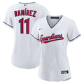 Cleveland Guardians Jose Ramirez Women's Home Replica Jersey | White