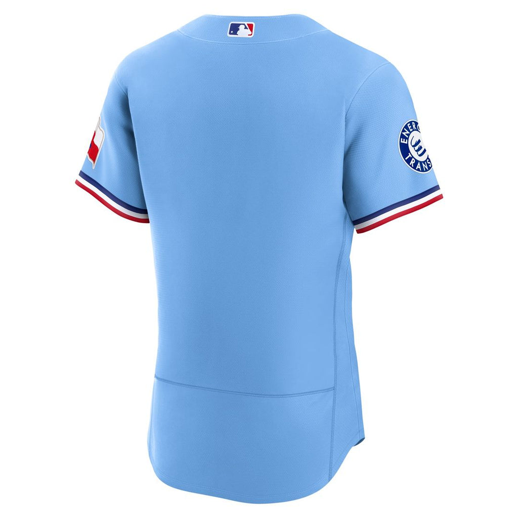 Texas Rangers Alternate Authentic Jersey | Light Blue