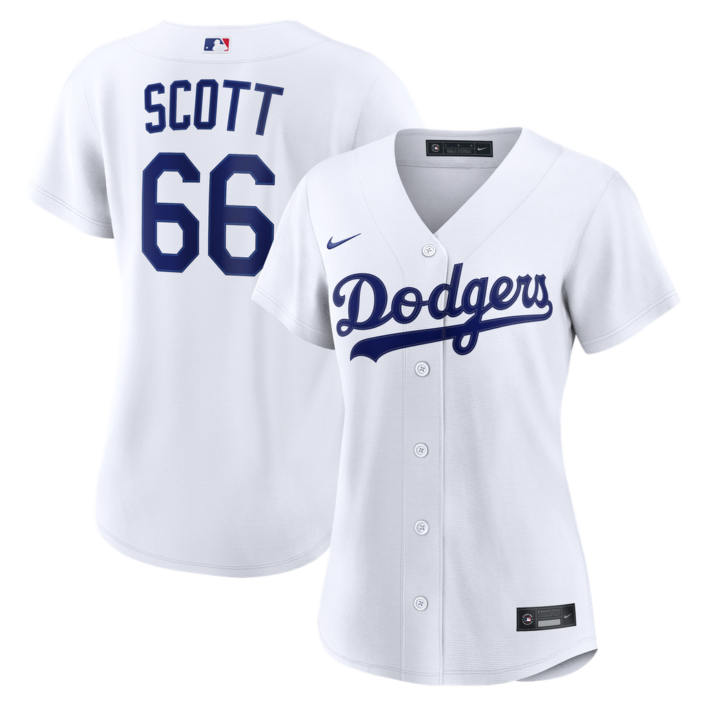 Los Angeles Dodgers Tanner Scott Women's Home Replica Jersey | White