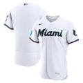 Miami Marlins Home Authentic Jersey | White