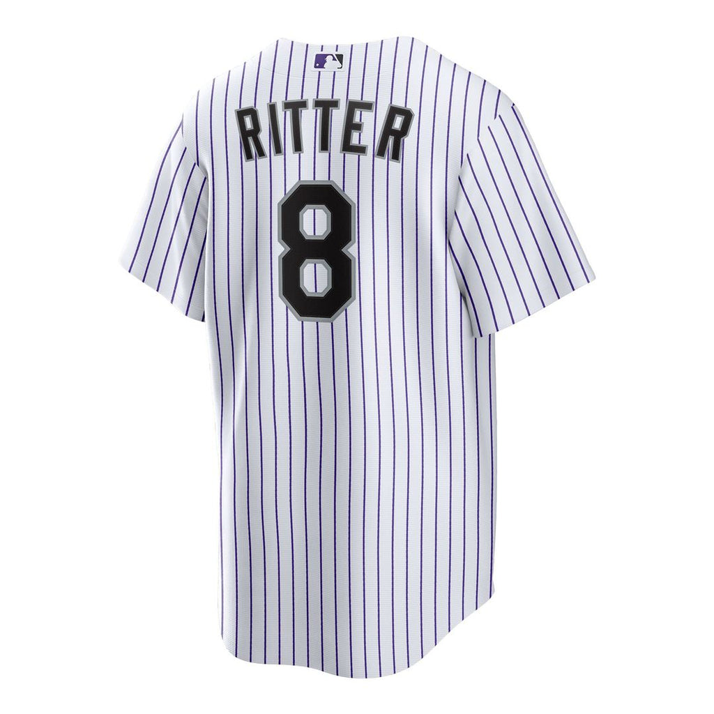 Colorado Rockies Ryan Ritter Home Replica Jersey | White