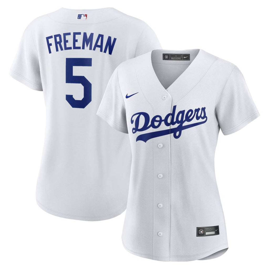 Los Angeles Dodgers Freddie Freeman Women's Home Replica Jersey | White
