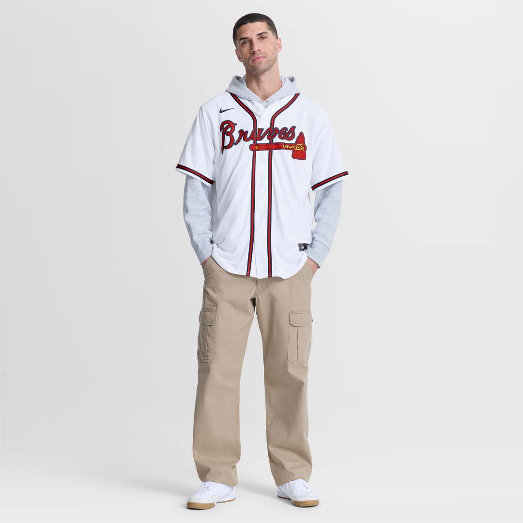 Atlanta Braves Mauricio Dubón Home Replica Jersey | White