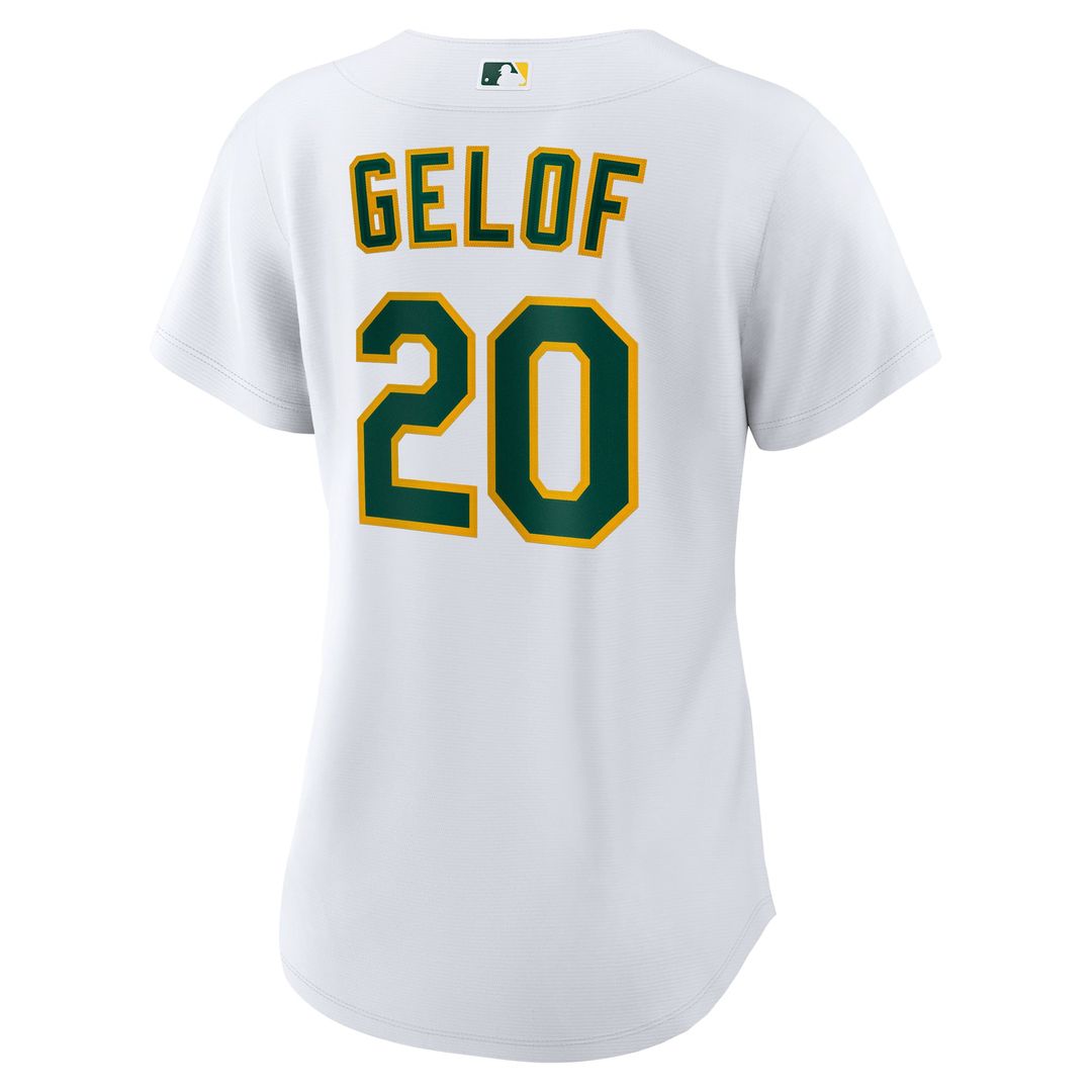 Athletics Zack Gelof Women's Home Replica Jersey | White