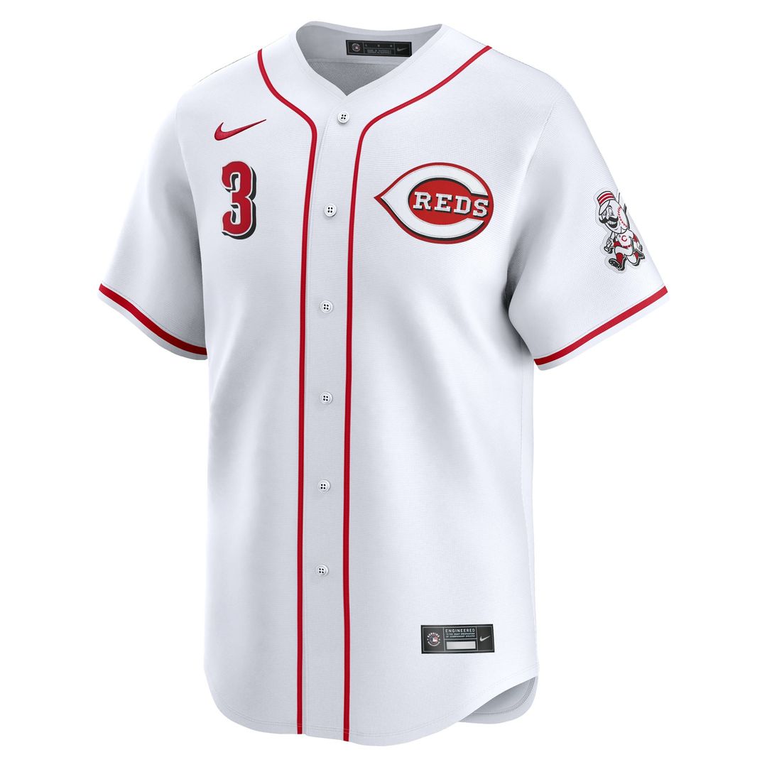 Cincinnati Reds Ke'Bryan Hayes Home Limited Jersey | White