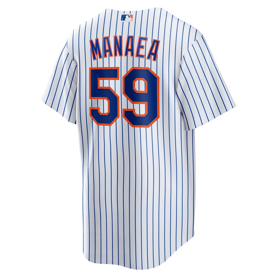 New York Mets Sean Manaea Home Replica Jersey | White